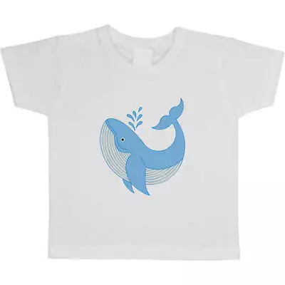 Buy 'Blue Whale' Children's / Kid's Cotton T-Shirts (TS027015) • 5.99£