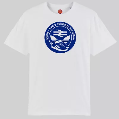 Buy Every Saturday We Follow White Organic Cotton T-shirt Fans Of Blackburn Rovers • 22.99£