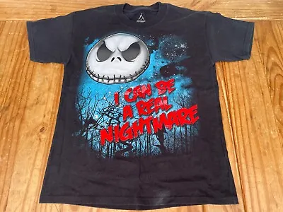Buy Vintage I Can Be A Real Nightmare T Shirt Nightmare Before Christmas (Size L) • 9.79£