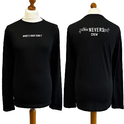 Buy THE NEVERS Cast & Crew T-Shirt (M) HBO Production Crew Wrap Gift TV Show LS • 44.99£