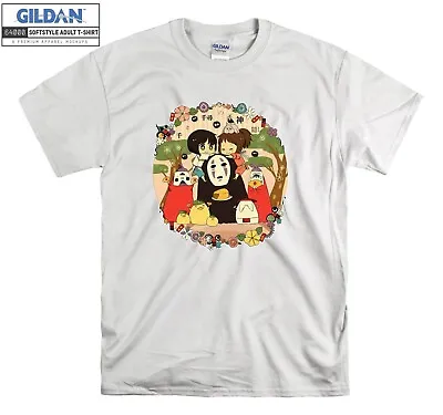 Buy No-Face Kaonashi Spirited Away T-shirt T Shirt Men Women Unisex Tshirt 2501 • 15.95£