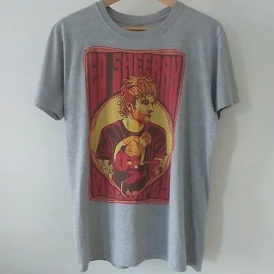 Buy Ed Sheeran T Shirt 2012 Wembley 2015 Tour Gig Date Concert Tee Size L • 19.99£