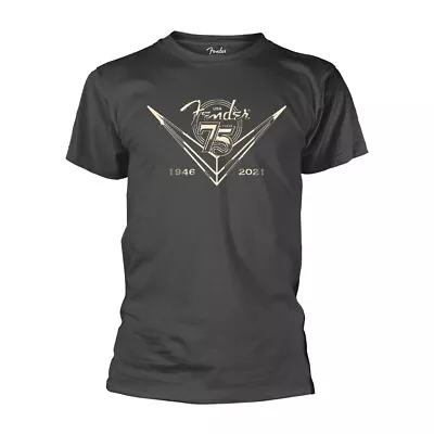 Buy FENDER - BEVELLED GREY T-Shirt Medium • 16.13£