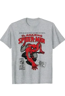 Buy Tha Amazing Spider-Man Marvel Kids T-shirt Size 7-8 Years 122-128cm • 6£