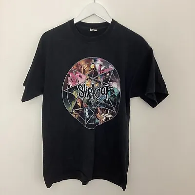 Buy Slipknot  Medium T Shirt Circa 2003 Vintage Rock Metal Band Alt Alternative Goth • 40£
