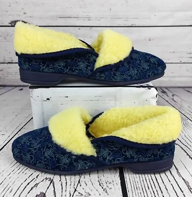 Buy Damart Thermolactyl Slippers Fur Lined Night Wear Comfy UK Size 5 (Boxed) • 14.99£