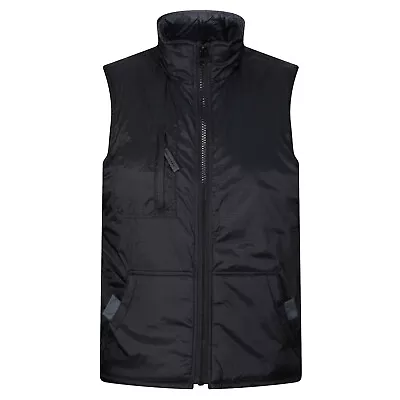 Buy Mens Body Warmer Gilet Multi Pocket Outdoor Zip Up Work Vest Sleeveless Jacket • 9.99£
