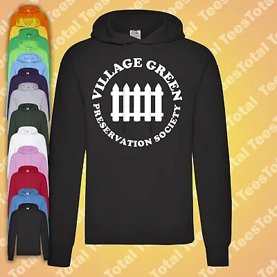 Buy The Kinks Village Green Preservation Society Hoodie | 60s | Beatles | Who | • 27.99£