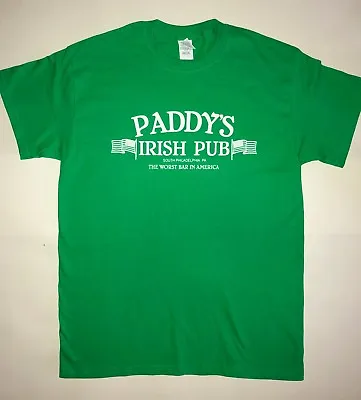 Buy Always Sunny In Philadelphia PADDY'S IRISH PUB T-Shirt Unisex (Vintage/Green) • 8.99£