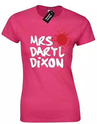 Buy Mrs Daryl Dixon Ladies T Shirt Michonne Unisex Walking Dead Inspired Novelty Top • 7.99£
