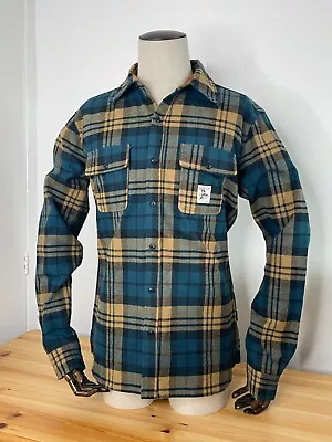Buy Diamond Supply Co Caribou Flannel Shirt Plaid Size M • 25£