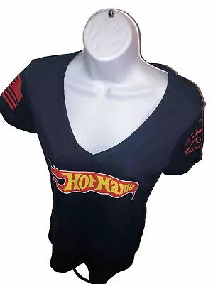 Buy Grunt Style Women's Tee T Shirt Hot Mama (Hot Wheels Logo) Size Medium • 17£