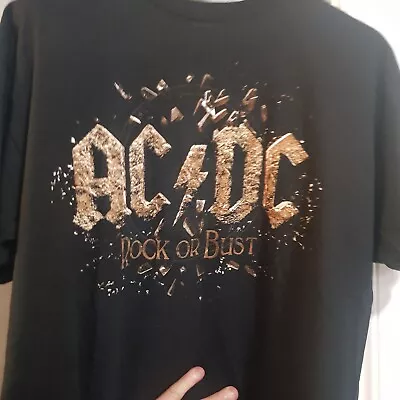 Buy AC/DC Rock Or Bust  T SHIRT XL  • 10£