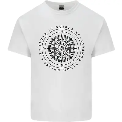 Buy Truth Is Guided By A Morale Compass Mens Cotton T-Shirt Tee Top • 8.75£