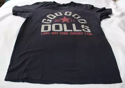 Buy 2017 GOO GOO DOLLS Tour Shirt T Shirt Sz. Medium Iris • 18.90£