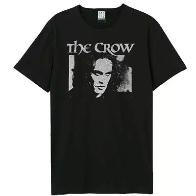 Buy Amplified Mens Face The Crow Halloween T-Shirt GD1241 • 31.59£