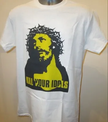 Buy Kill Your Idols T Shirt Crown Of Thorns Jesus Axl Rose Rock Music Guns Roses 262 • 13.45£