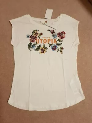 Buy BNWT Springfield Women's Utopia T Shirt Size S • 7£