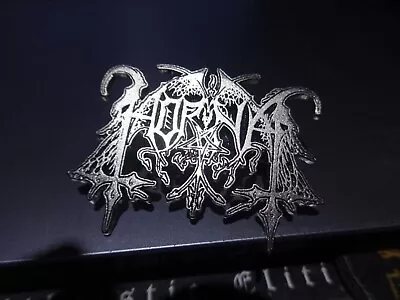Buy Horna Pin Badge Battle Jacket Kutte Black Metal Taake Tsjuder • 17.46£