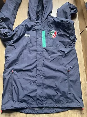 Buy Canterbury Leicester Tigers Rugby Jacket Size Large Mens • 49.99£