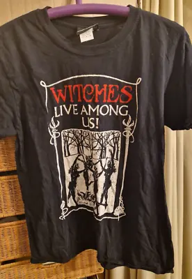 Buy Fantastic Beasts Witches Live Amongst Us T-Shirt Black Unisex Large • 10£