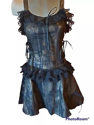 Buy Phaze Alternative Snakeskin Party Dress Size 8 Gothic Steampunk  • 24.99£