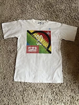 Buy Vintage T-Shirt Single Stitch 1992 Great North Run Graphic White Mens Medium * • 10.99£