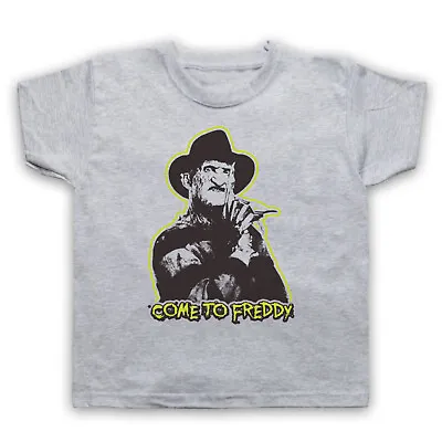Buy Come To Freddy Krueger Unofficial Nightmare On Elm St Kids Childs T-shirt • 16.99£