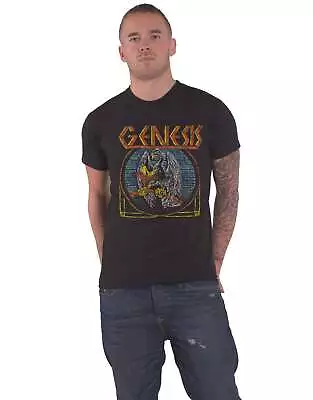 Buy Genesis T Shirt Distressed Eagle Band Logo New Official Unisex Black • 8.95£