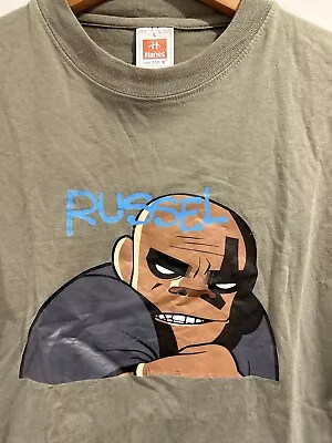 Buy 2001 Original Russell Gorillaz Official Promo Only T-Shirts Parlophone Marketing • 35£