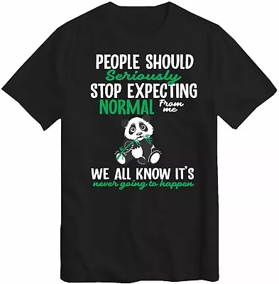 Buy Panda Bear T-Shirt Never Going To Happen Fantasy Animal Dragon T Shirt Tee Top • 10.99£