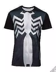 Buy Official Marvel Venom Suit Mens T-Shirt, XL Bioworld Cosplay Shirt • 9.99£