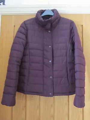 Buy  Gap  Burgundy Padded Jacket Size Medium • 3.50£