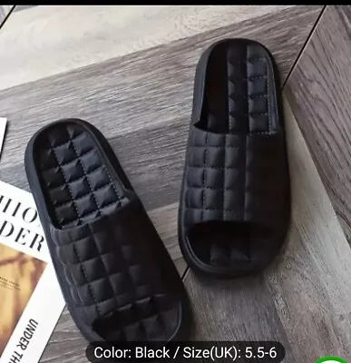 Buy 💙Brand New👍Men's Non Slip Slippers SIZE 5.5-6 Lot's Of Bundles In In My List🤗 • 6.50£