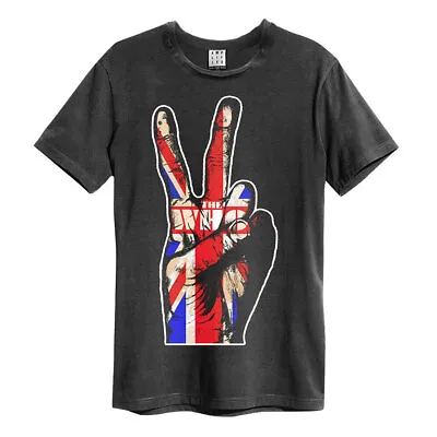 Buy Amplified The Who Union Jack Hands Official Merch T-Shirt Dark Grey New • 28.43£