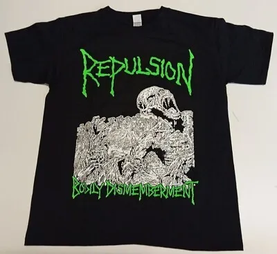 Buy Repulsion Shirt Death Metal Autopsy Terrorizer Agoraphobic Nosebleed • 25.90£