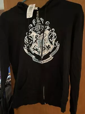 Buy Harry Potter Draco Hoodie Zip Up Jacket Size Junior Medium NWT • 43.79£