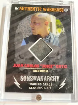 Buy Sons Of Anarchy Seasons 6 & 7 THEO ROSSI Wardrobe Card #M14 Juan Juice Ortiz • 25.94£
