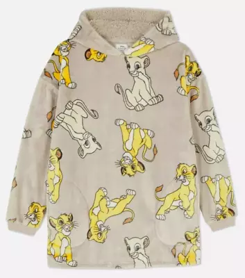 Buy Disney Simba Lion King Snuddie Hooded Blanket Oversize Hoodie Primark • 27.99£