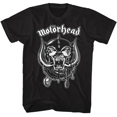 Buy Motorhead Snaggletooth Mascot & Logo Men's T Shirt Rock Band Merch • 41.76£
