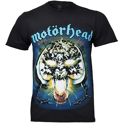 Buy Motorhead Overkill T Shirt Official Album Cover Band Logo Black S-2XL New • 15.93£