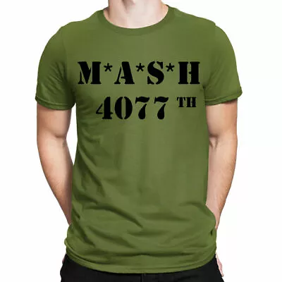 Buy MASH 4077th Men's T-Shirt | Screen Printed Medics Marines US Show Fancy Dress • 11.99£