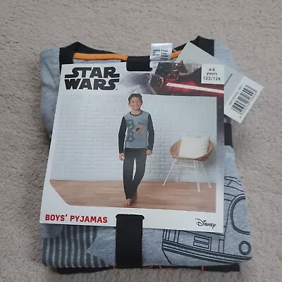 Buy Disney Star Wars Pyjamas. New Boys Age 6-8. Brand New Never Opened • 3.99£