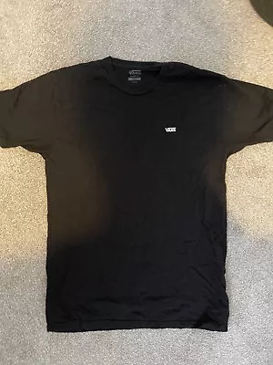 Buy Mens Black Vans T Shirt Large • 0.99£