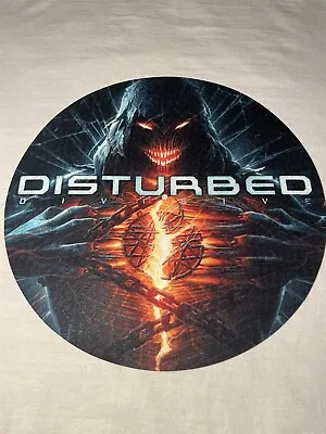 Buy Disturbed Divisive Vinyl Record Player Slip Mat RSD Promo Rare Collectors Merch • 17.01£