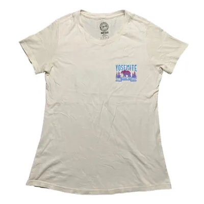 Buy Mens The Duck Company Yosemite National Park White T-Shirt Small • 9.01£