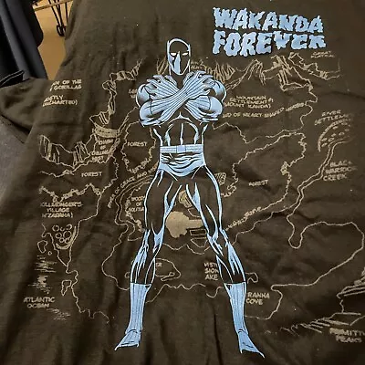Buy Marvel Black Panther Wakanda Forever T-shirt • 0.99£