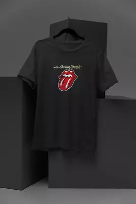 Buy Rolling Stones Logo | Vintage Band Tee | Classic Rock Shirt | Retro Band T-Shirt • 24.99£