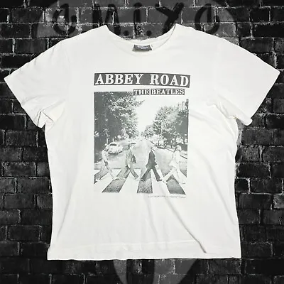 Buy The Beatles Music Merch Pop Rock N Roll Mens T-shirt XL Vintage Graphic Print • 18.79£