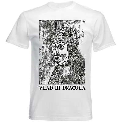 Buy VLAD DRACULA THE IMPALER VAMPIRE NOSFERATU TRANSYLVANIA Gift T-shirt For Men • 29.99£